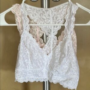 Felina Soft Pink Lace Bralette